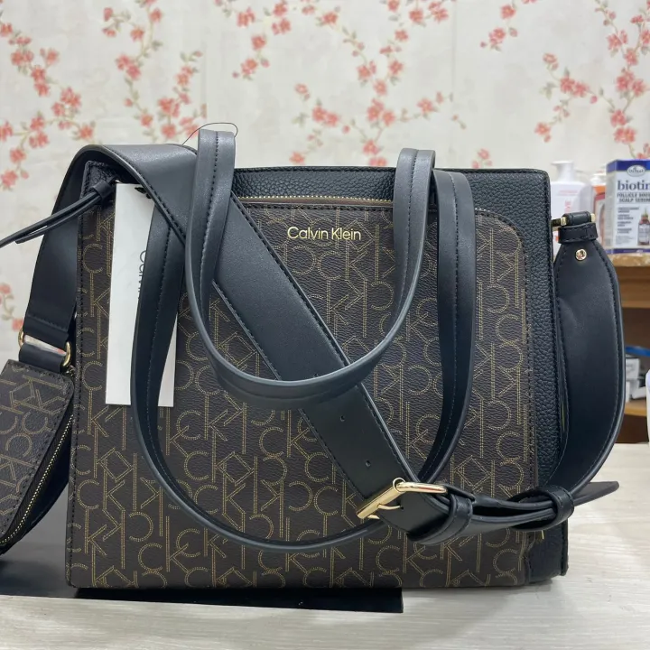 Calvin%20Klein%20Signature%20Logo%20Crossbody%20Shoulder%20Bag%20%E2%80%93%20Brown/Black%20-%20Image%202