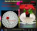 Unique Design, Crochet Doily Plate mat Round 11"+Inc and more Attractive Useful.
