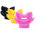 1 PCS Moldable Silicone Diving Bite Mouthpiece Water Snorkelling Valve Breathing Yellow. 