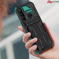 Pluscase for realme 6i/5i/5/5 s case card slot lens holder protect sleeve pin shockproof back cover.