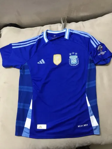 Argentina Copa America Jersey 2024 ( 3 Star )Half Sleeve Premium Quality With Embroidery