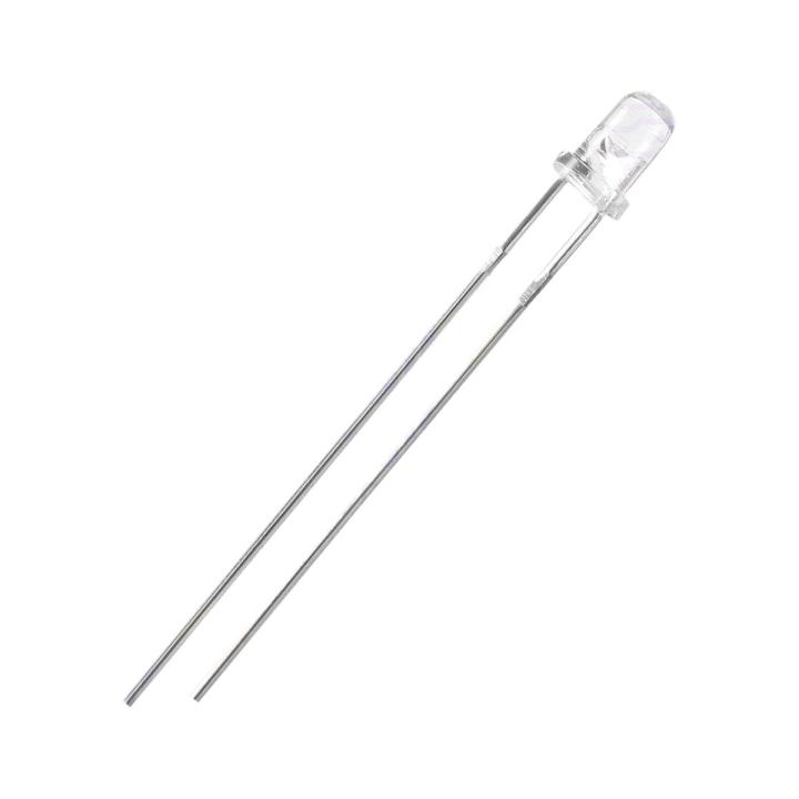 10Pcs- 3MM IR Transmitter LED Sensor 3mm 940nm IR LED Light Infrared Transmitter RX LED Sensor Light 3mm For Electronics TV Camera Remote Control