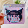 Cute Cartoon Calculator Kawaii Portable Office Learning Supplies Student Calculator Kids Gift. 