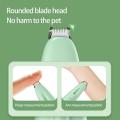 Pet Grooming Kit LED Light Rechargeable Pets Clippers Dog Cat Hair Trimmer Paw Nail Grinder Foot Cutter Hair Cutting Machine. 