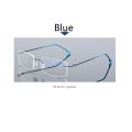 Rimless Computer Eyewear Men Anti Blue Light Glasses Women Gaming Eyeglasses Metal Frame UV400 Optical Fold Eyewear. 