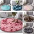 60cm Round Rug Mat Fluffy White Carpets For Living Room Soft Home Decor Bedroom Room Decoration Salon Thick Pile Rug.