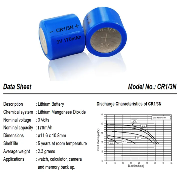 4pcs%20NEW%20CR1/3N%20CR-1/3N%203V%20lithium%20battery%20DL1/3N%20CR1/3%201/3N%20CR13N%20CR13%2013N%20Glucose%20camera%20battery%20Moscow%20Warehouse%20Stock%20-%20Image%204