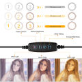 26CM LED Ring Light Photography Dimmable Video For smartphone（1 meter selfie stick + 1 iron tripod）. 