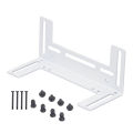 Computer Radiator Fan Holder Thickened Stainless Steel Low Noise Chassis Fan Mount Rack for 8cm 9cm 12cm Fans White. 