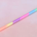 New 210P Multi Color Rainbow Refill Highlighter Gel Ink Pen Refill chool upplie. 