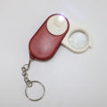 Folding Pocket Magnifying Glass With Keyring. 