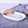 Porcelain Grater Plate for Ginger, Garlic and Onion for Kitchen, for Cooker Apple Meat Puree Vegetable Grinder-White. 