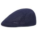 Summer Men Women Casual Beret Hat Fashion Breathable Mesh Flat Cap Newsboy Style Beret Hats Adjustable Adjustable Caps Gorras.