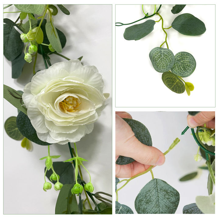 Happy%20night%201pc%20Artificial%20Eucalyptus%20Leaves%20Greenery%20Garland%20Faux%20Plant%20Spring%20Vines%20with%20White%20Flowers%20Berries%20for%20Wedding%20Home%20Party%20Deco%20-%20Image%202