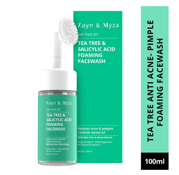 ZM Foaming Face Wash 100 ML Women Tea Tree & Salyicylic Acid