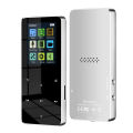 【FUPANG】Bluetooth MP3 MP4 Player HiFi Music Player Card,with FM Clock Pedometer E-Book Built-in Speaker-Silver.