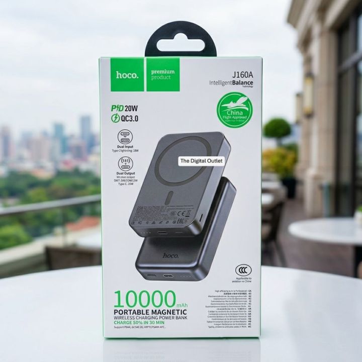 HOCO J160A 10000mAh PD20W Wireless Power Bank