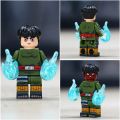 【Yurui】Lego Minifigures Anime Namikaze Minato Uchiha Hatake Kakashi Rock Le Blocks Toys WM6109 Naruto. 