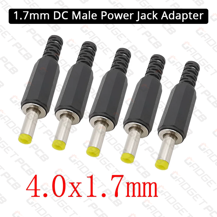 5/10PCS MALE POWER JACK 5V 12V Male DC Power Jack 1.7mm Plug Power ...