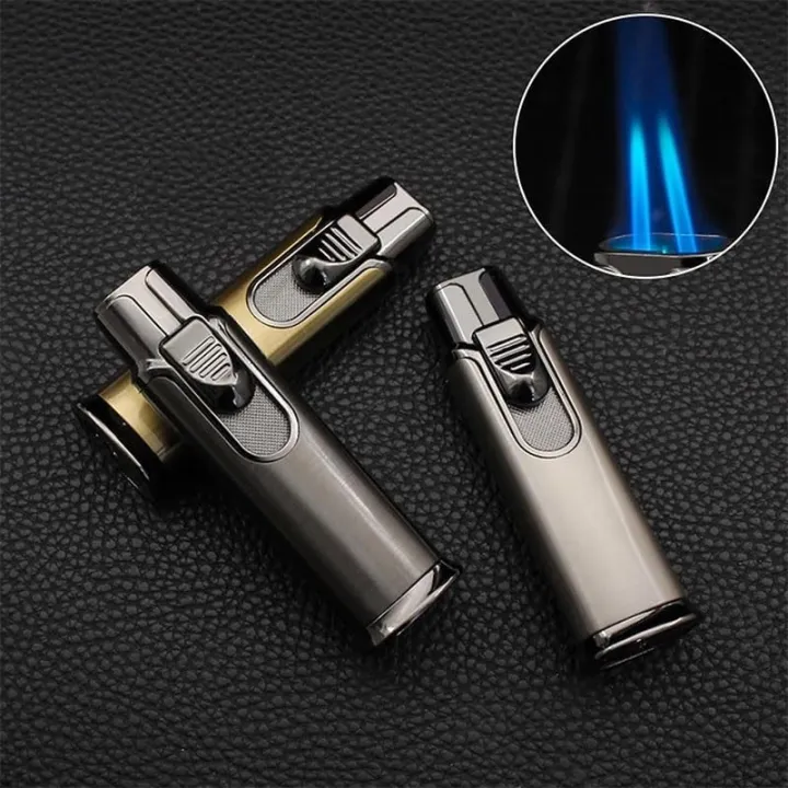 Metal%20Double%20Flame%20Windproof%20Lighter%20Large%20Flame%20Lighter%20Jet%20Flame%20Lighter%20Gadgets%20For%20Men%20-%20Image%202