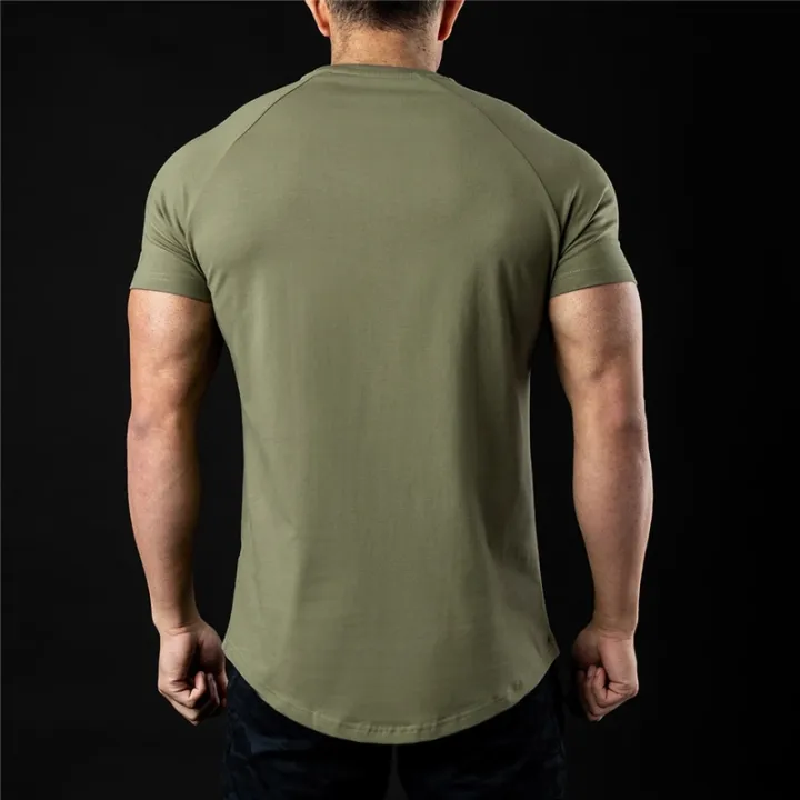 Plain%20T%20Shirt%20Men%20New%20Fashion%20Tee%20Shirts%20Summer%20Cotton%20Short%20Sleeve%20Tshirt%20Fitness%20Mens%20Gym%20Clothing%20Casual%20Sports%20T%20Shirts%20-%20Image%205