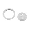 Car START Engine Button Cover STOP Key Ignition Switch Sticker Red.