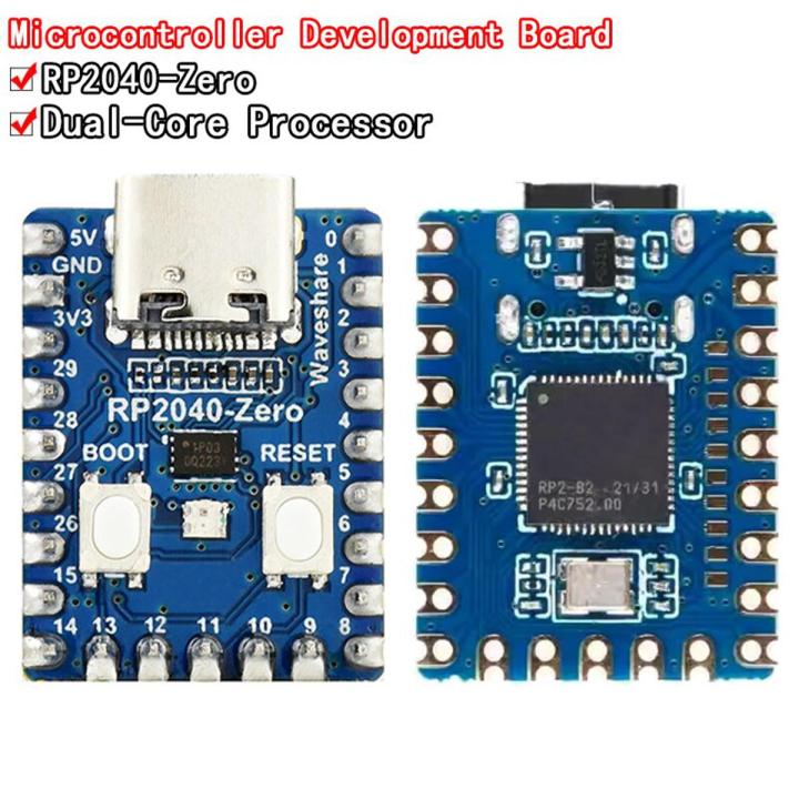 Original Raspberry Pi PICO development board module RP2040-Zero mini microcontroller dual-core Cortex M0+ processor 2MB FlashUSB - 317612317
