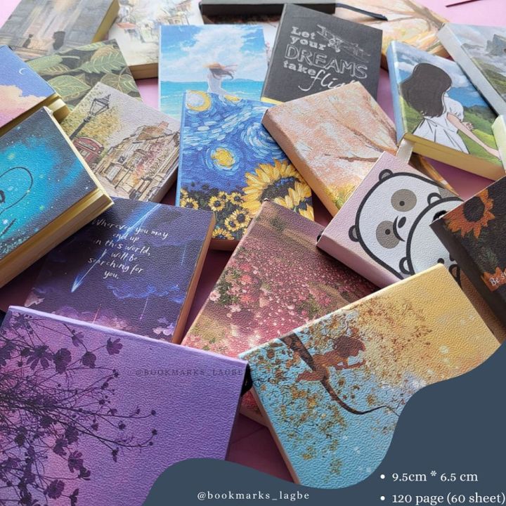 Aesthetic Small Notebook Aesthetic Mini Notebook (3.9
