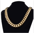 FLYNEE Jewelry Urban Jewelry Mens 18k Gold Cuban Link Bracelet. 