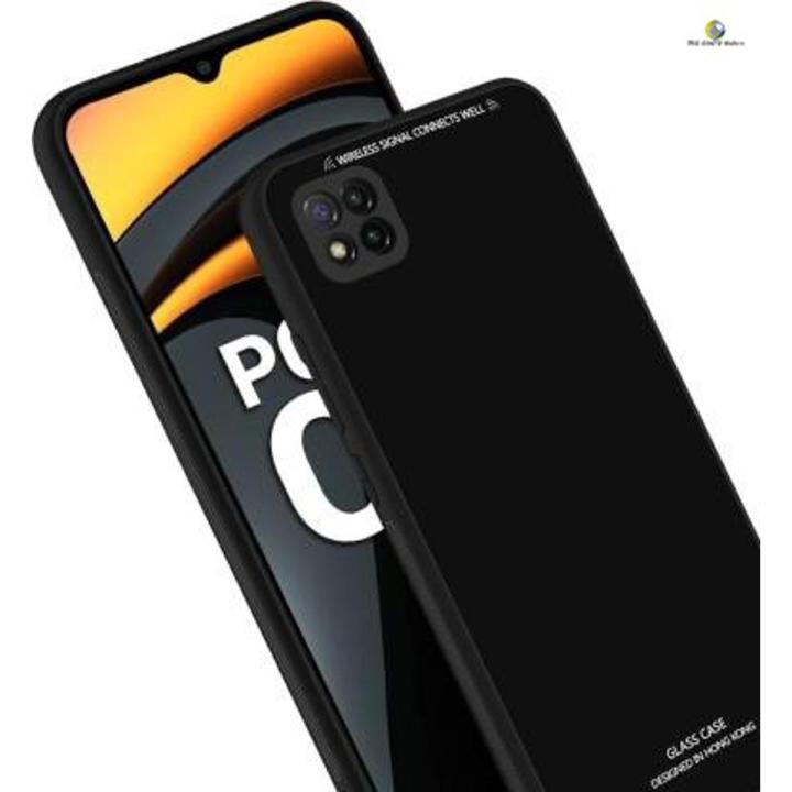 RM For Xiaomi Poco C3 Mobile Back Cover Full Protection Tempered