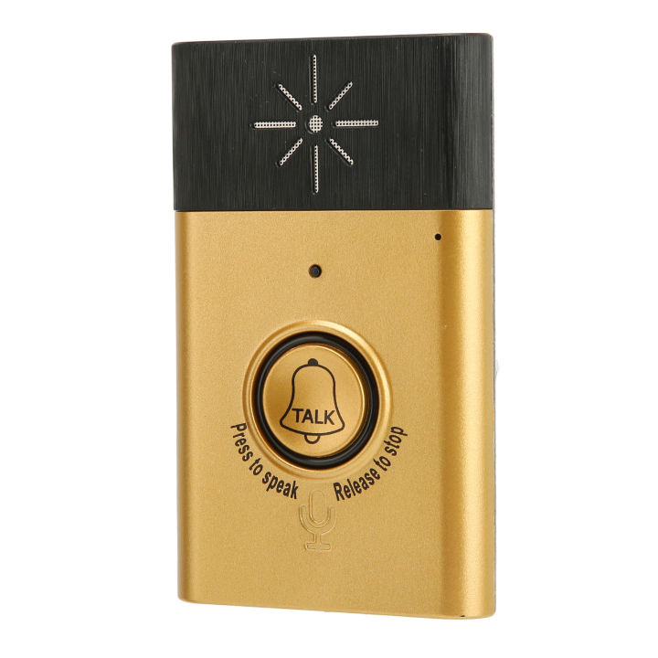 Smart%20Wireless%20Doorbell%20Two%20Way%20Calls%202%20Outdoor%20Receivers%201%20Indoor%20Transmitter%20Stable%20Home%20Wireless%20Doorbell%20Gold%20-%20Image%206
