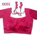 Hotpink  Color Semi Backless Blouse For Women. 