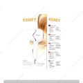 KEMEY KM-6839 Portable Anion Hair Dryer hair care Professinal Quick Dry 1800W Travel Foldable Hairdryer. 