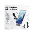 K9/K35/K8 Wireless Dual And Single Professional Lapel Lavalier Microphone Remove Noise For Typ c Or 3.5mm Audio Jack.