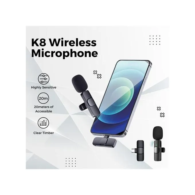 K9/K35/K8%20%20Wireless%20Dual%20And%20Single%20Professional%20Lapel%20Lavalier%20Microphone%20Remove%20Noise%20For%20Typ%20c%20Or%203.5mm%20Audio%20Jack%20-%20Image%203