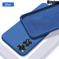 For Xiaomi Redmi Note 11 PRO 4G Silicone Back Cover Ultra Thin Soft Luxury Square Multicolor Liquid Silicone For Xiaomi Redmi Note 11 PRO 4G Phone Case.