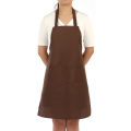 Cooking Aprons Home Male Female Chef Aprons Restaurant Cooking Baking Dress -Proof Pockets Apron Kitchen Accessories. 