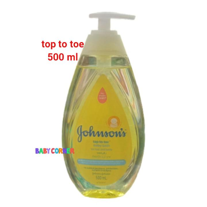 Johnson's Baby Top-to-Toe hair & Body Baby bath 500 ml (Malaysia )