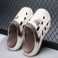 Brand Men's Slippers Indoor Outdoor Sandals EVA Beach Comfortable Soft Slides Casual Shoes Men Couple Flip-flops Home Slippers.