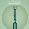 HEGRUS Electric Toothbrushes Ultrasonic Electric Toothbrush IPX7 Waterproof Toothbrush USB Rechargeable Toothbrush Long-lasting Endurance Electric Toothbrush Tartar Remover Portable Personal Dental Care with 5 Replacement Brush Heads.