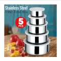 Protect Fresh Stainless Steel Food Box with Plastic Lids.