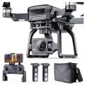 F7 GPS Drones with Camera for Adults 4K Night Vision, 3-Aix Gimbal, 2Mile Long Range, 50Mins Flight Time Professional Drone with 2 Battery, Auto Return+Follow Me+Fly Around+Beginner Mode for Kid. 