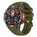 HT22 smartwatch 1.46 "men's sports and fitness tracker, heart rate, blood pressure, Bluetooth communication, IP68 waterproof compass. 