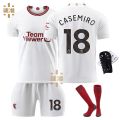 2324 an L ed eils wo-man Football Jersey o.10 ashid 7 ount 25 Sancho Jersey Children's Adult suit.