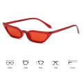 DYTYMJ New Cat Eye Small Frame Sunglasses Women Trendy Sunscreen Sunglasses Men Jelly Color Vintege Punk Gafas De Sol Mujer. 