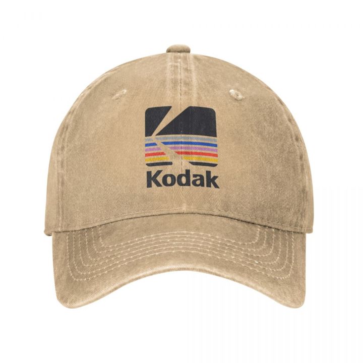 2022 New Vintage Wash Kodak Photography Logo Baseball Caps