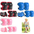 6pcs/set Kids Boy Girl Safety Helmet Knee Elbow Pad Sets Children Cycling Skate Bicycle Helmet Protection Safety Guard.
