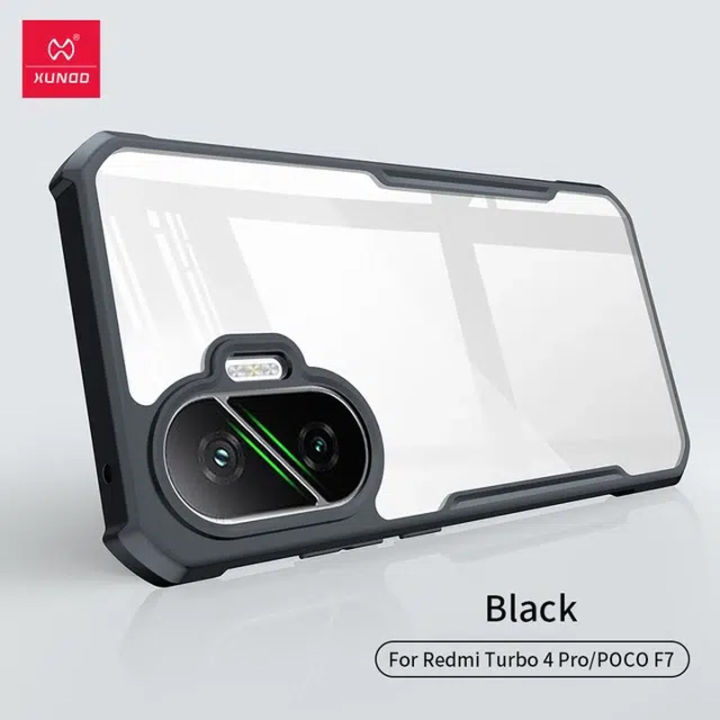 Xiaomi Poco F7 Xundd Case Shockproof Transparent Clear Airbag Phone Case Back Cover
