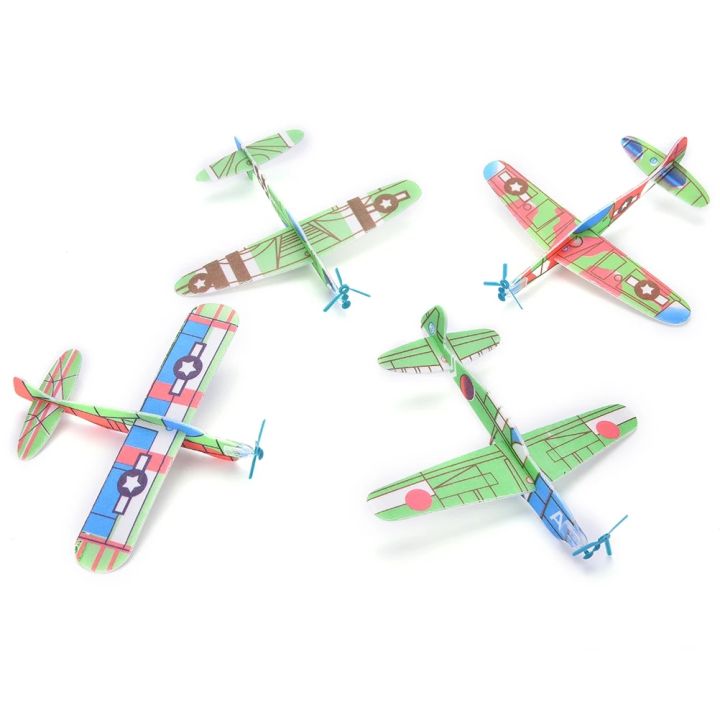 %E3%80%90Daily%20Necessities%20For%20Anyone%20Store%E3%80%9112Pcs%20Airplane%20Model%20Imitate%20Birds%20Aircraft%20Toys%20DIY%20Assembly%20Wing%20For%20Flying%20Kite%20-%20Image%203