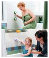 Strong Powerful Suction Bath & Shower Safety Handle Grip Grab Bar Support Anti-Slip Waterproof Handle.